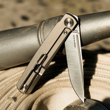 Нож складной Real Steel G-Frame Titan, клинок N690, 8,8см